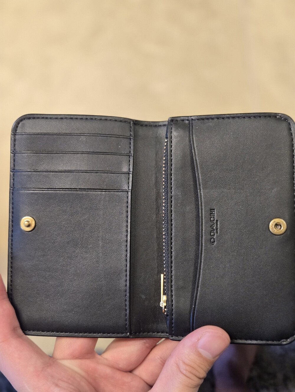 Coach Leather Wallet - Picture 6 of 6